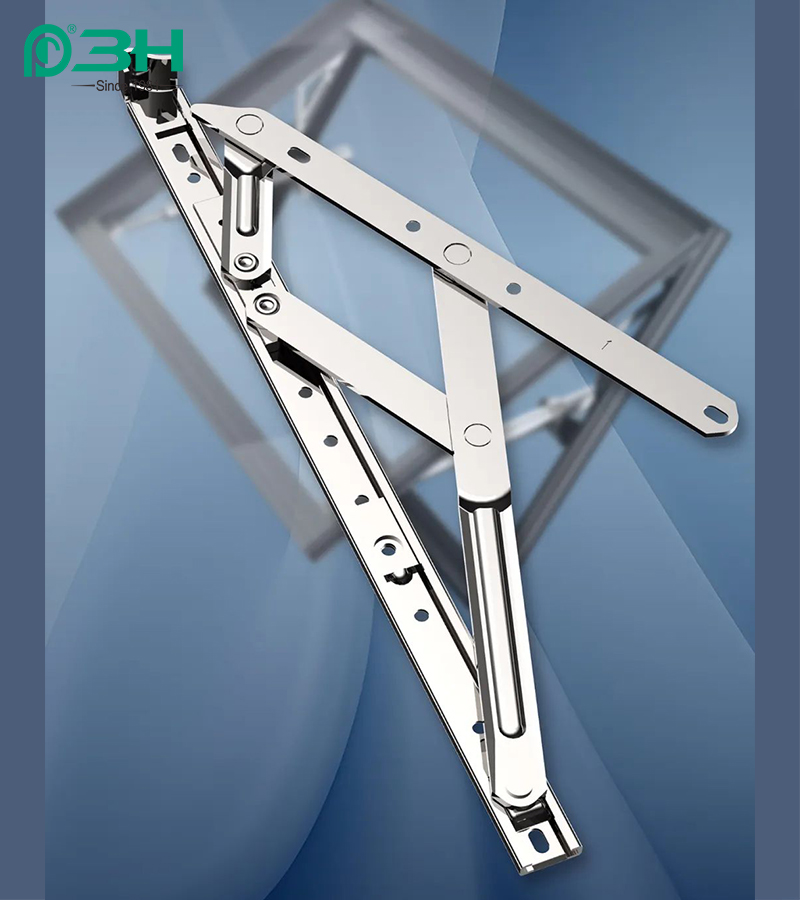 Herrajes para muro cortina 3h 2