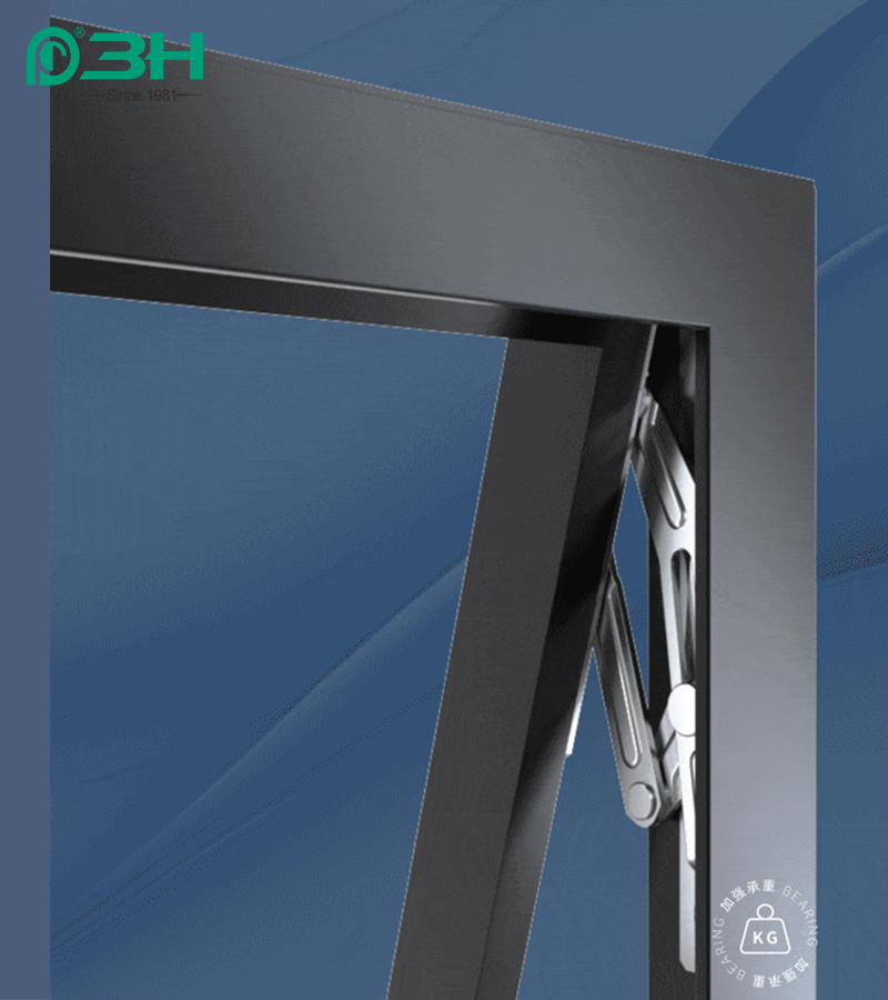 Herrajes para muro cortina 3h 3