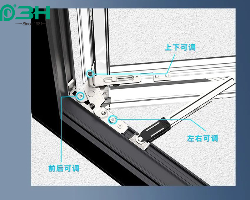 herrajes para muro cortina 5