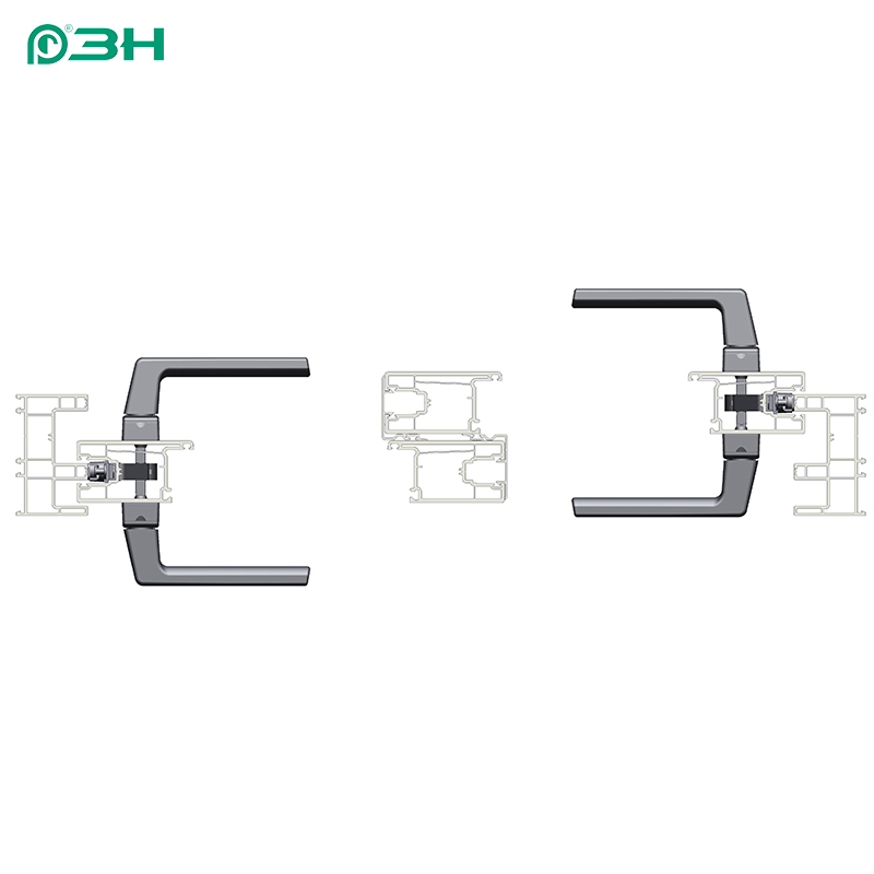 Sistema de herrajes para puertas corredizas con ranura en U