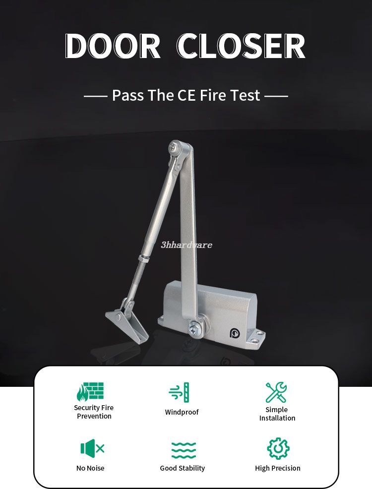 cierrapuertas montado en superficie