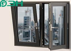 Actualice el nuevo sistema de herrajes para ventanas ocultas oscilobatientes