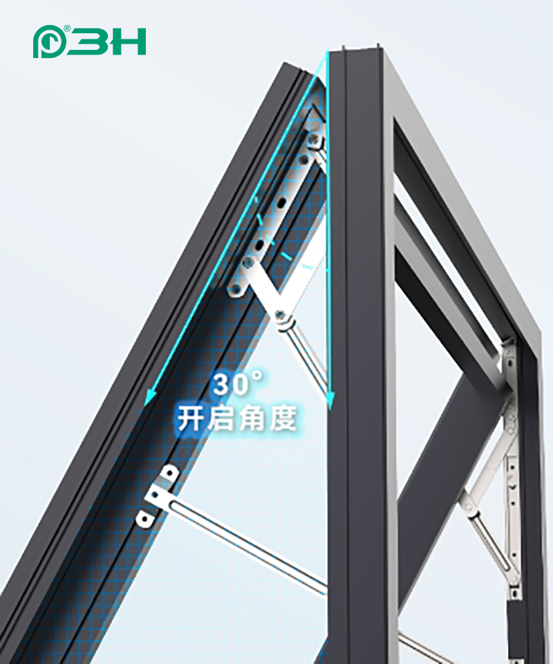 herrajes para ventana de pared curtian 662