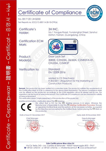 Ce de conjunto de cerradura de puerta