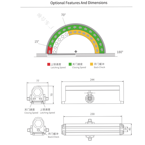 Cierrapuertas DC-79V
