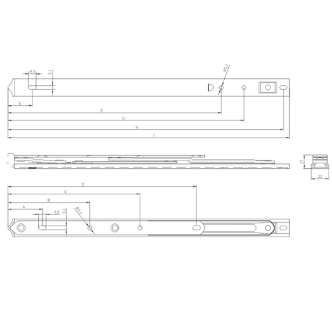 Estancia de fricción HHKS12B
