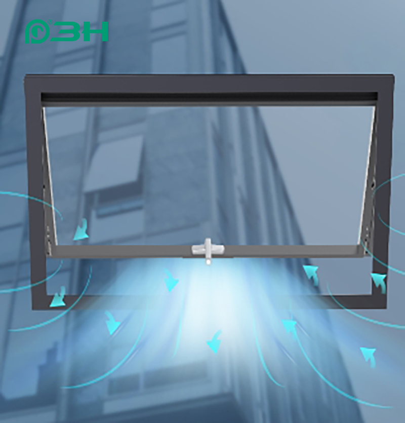 herrajes para ventana de pared curtian 661