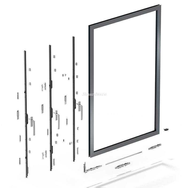 Sistema de puertas de elevación y deslizamiento JTSM06