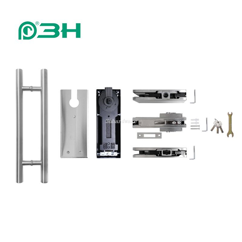 Sistema de puerta de vidrio popular