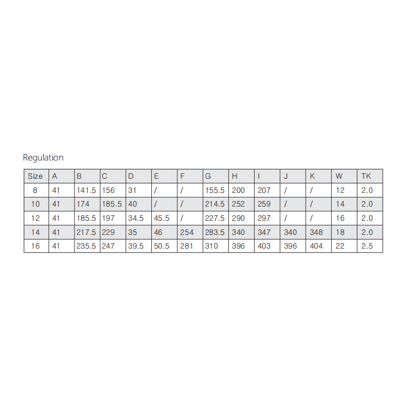 Bisagra de soporte de fricción WPHRZ8-16