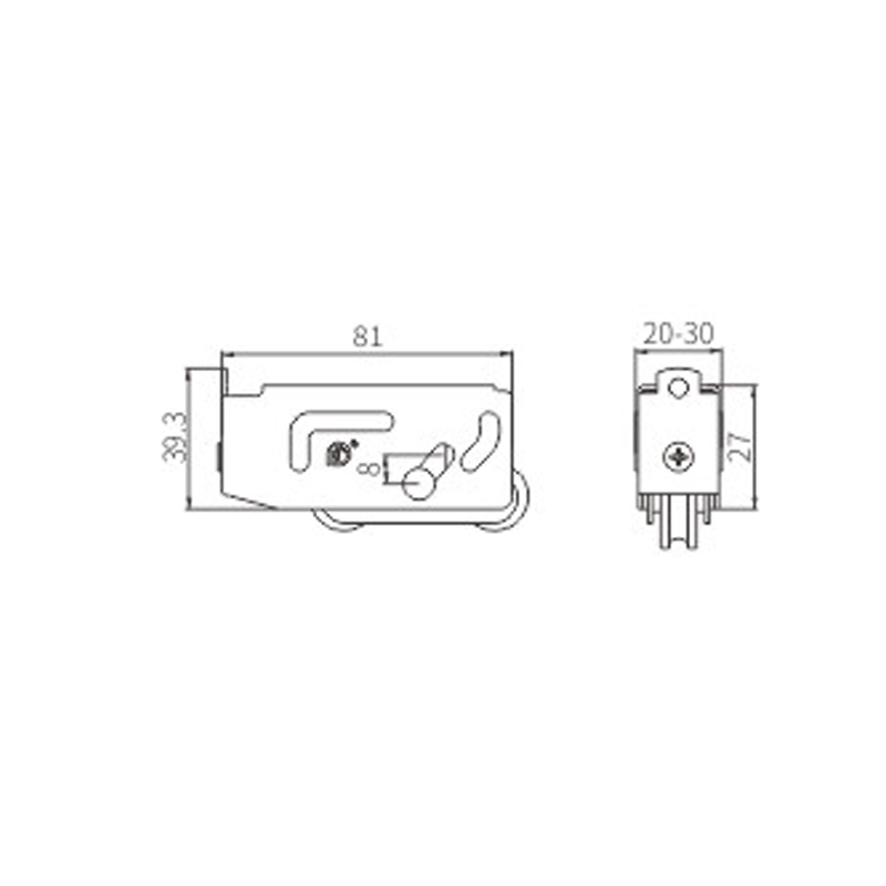 Rodillo deslizante LTS810