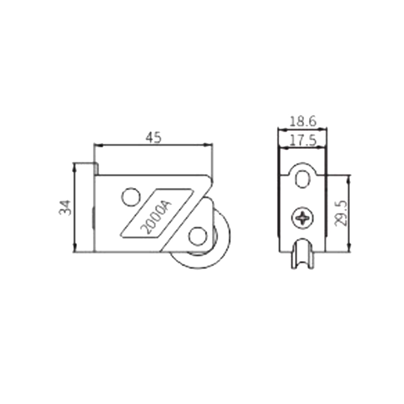 Rodillo deslizante LTD22