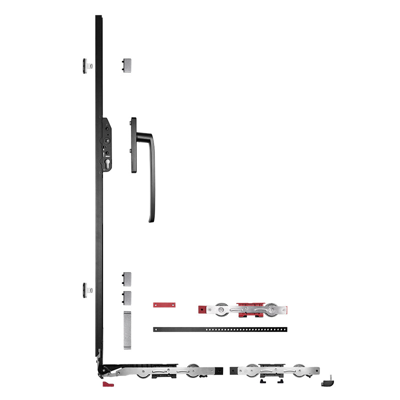 Sistema de hardware de elevación y puerta corredera JTSM07