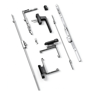 Herrajes para ventanas inclinables y giratorias de UPVC