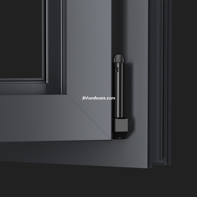 Herrajes para ventanas inclinables y giratorias de UPVC