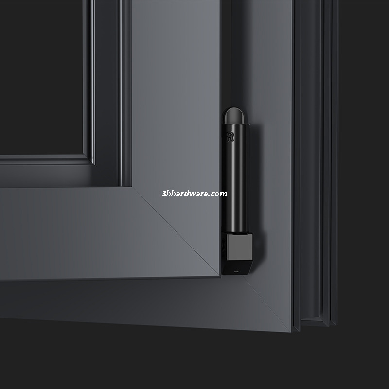 Herrajes para ventanas inclinables y giratorias de UPVC