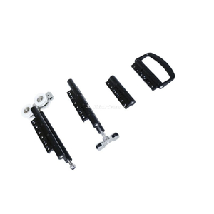 Sistema de hardware de accesorios para puertas plegables de partición de alta calidad ZDM03